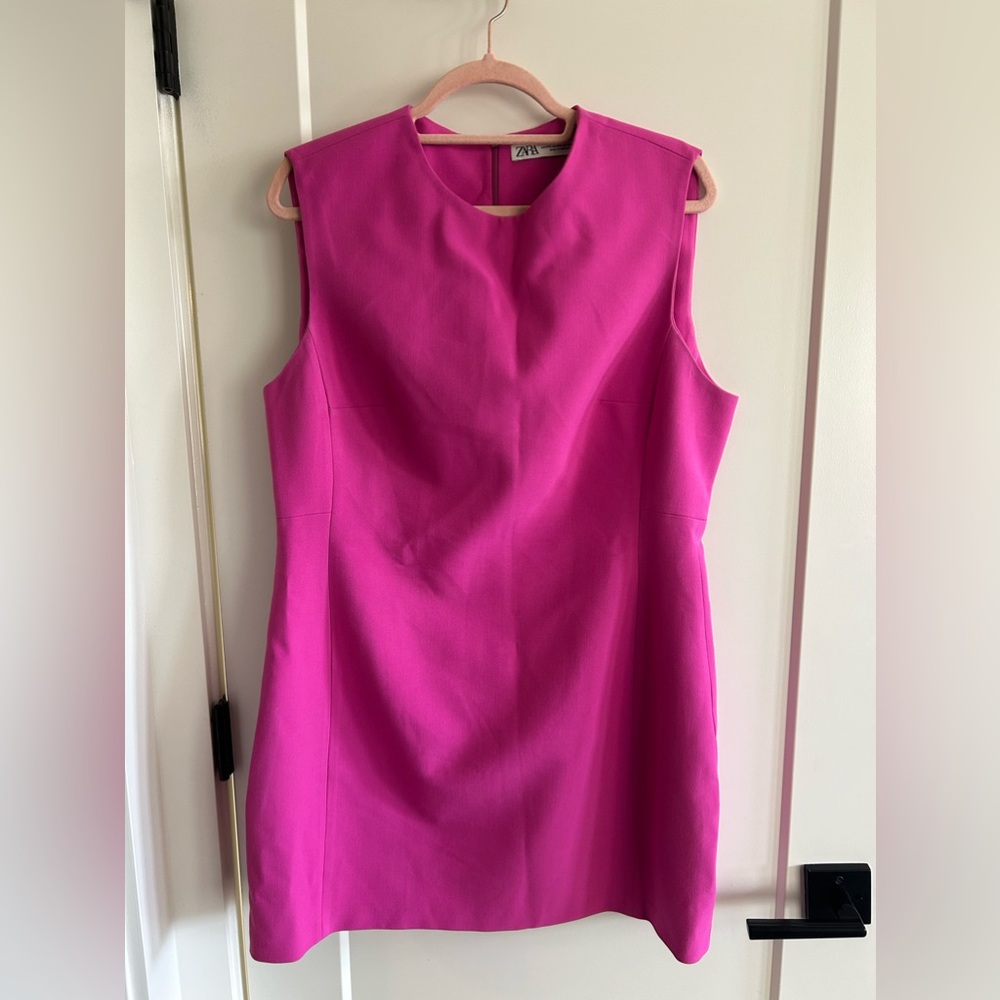 Zara pink dress XXL, Never worn
